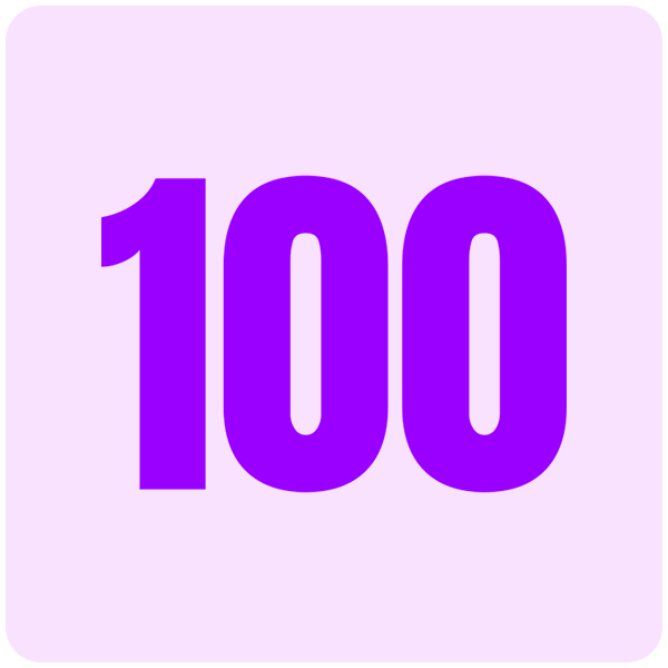 100